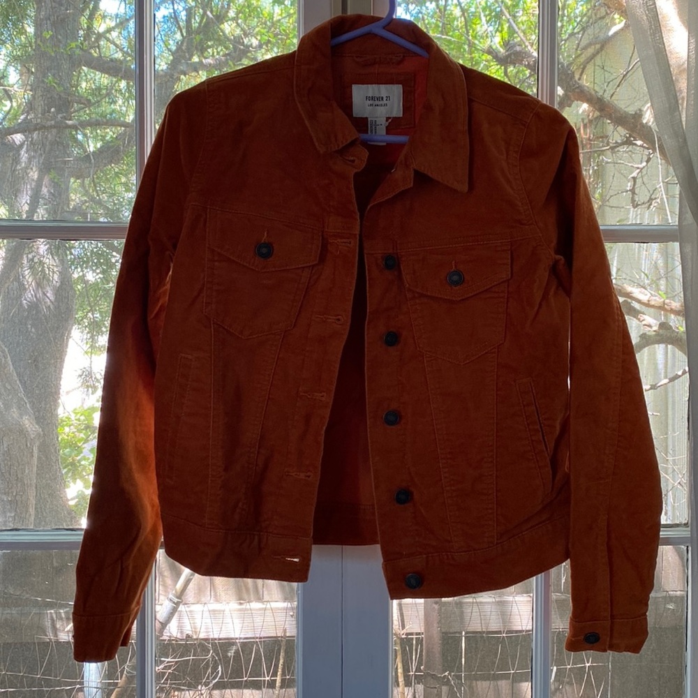 F21 Orange Jacket - image 1